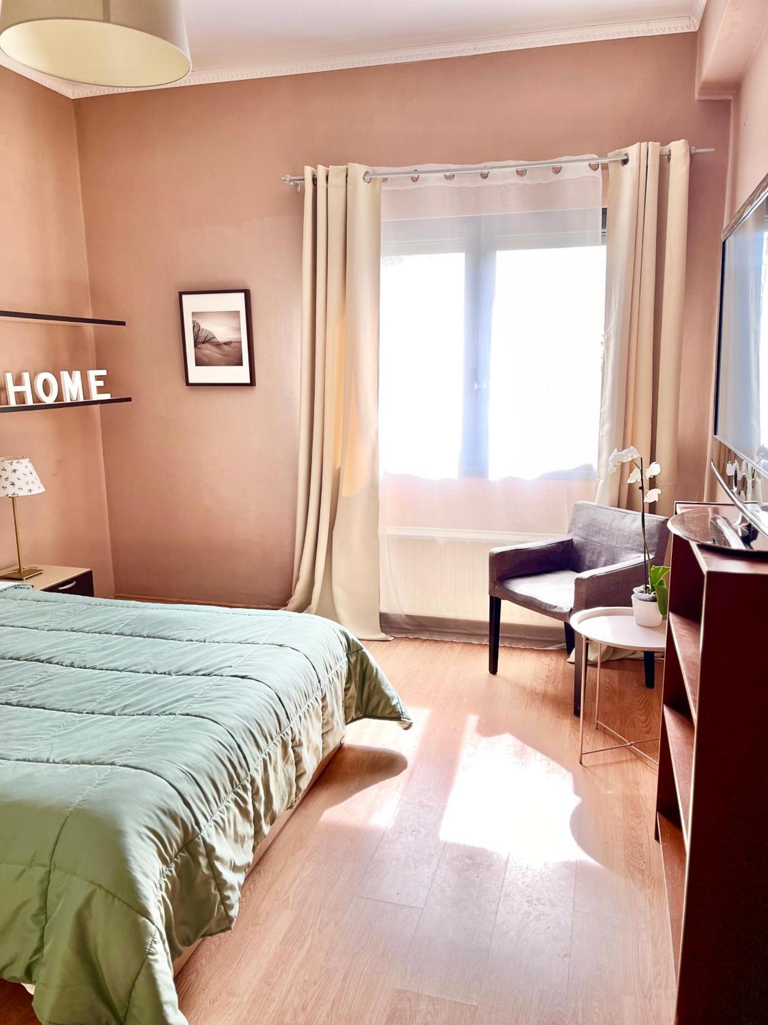 Crystal - Apartment With Garden & Parking كوموتيني المظهر الخارجي الصورة